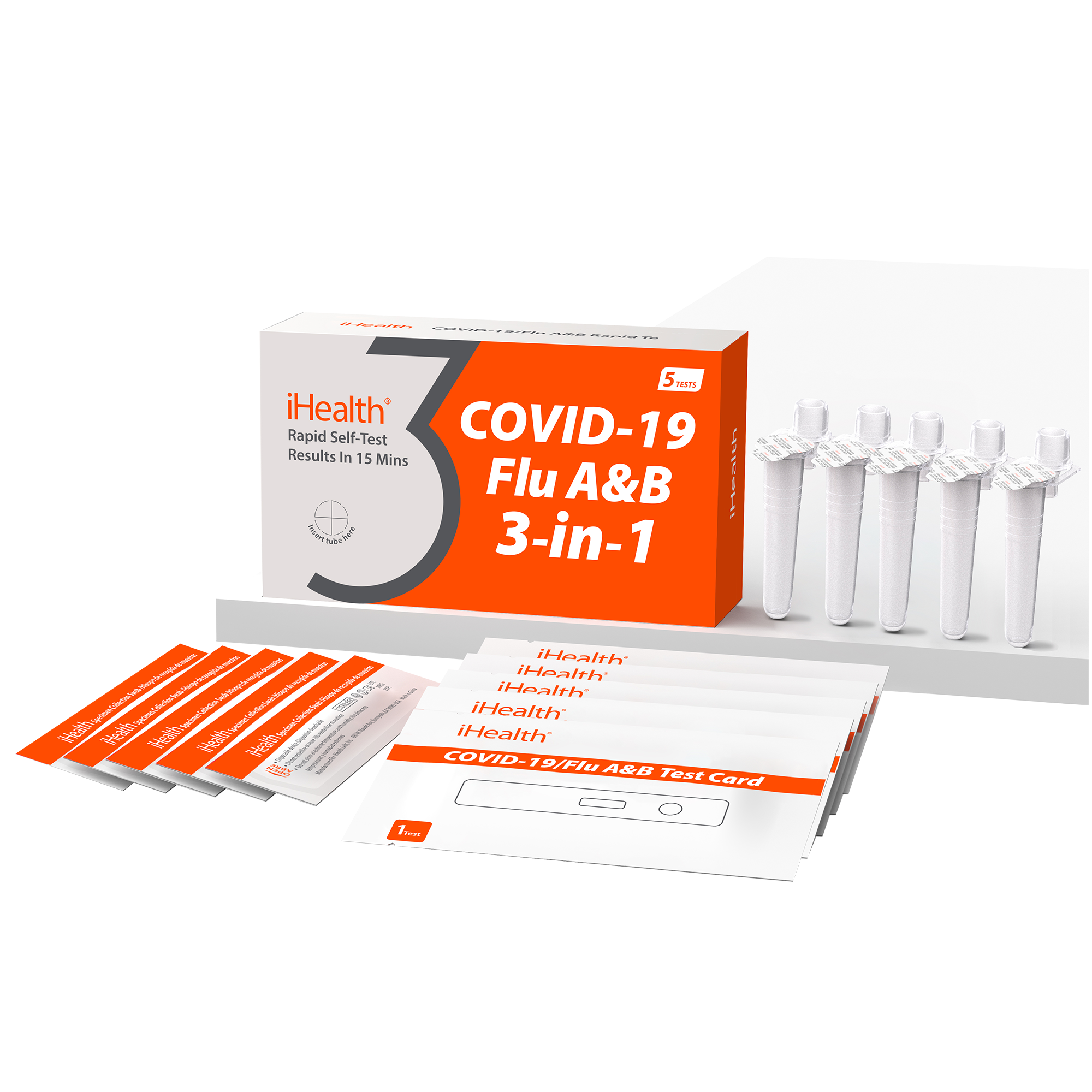 Avoid a Costly ER Test: iHealth Offers 5-Pack of 3-in-1 At-Home Test for Flu A&B/COVID-19 at Costco