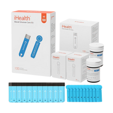 Load image into Gallery viewer, iHealth Blood Glucose Test Strips Kit

