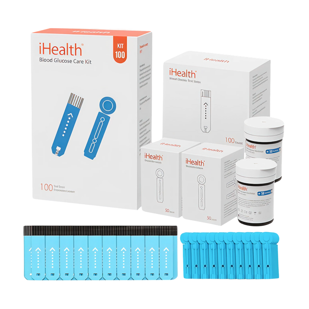 iHealth Blood Glucose Test Strips Kit
