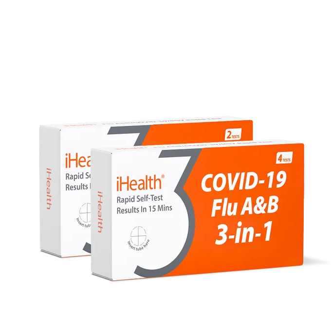 iHealth Flu A&B/COVID-19 3-in-1 Rapid Test