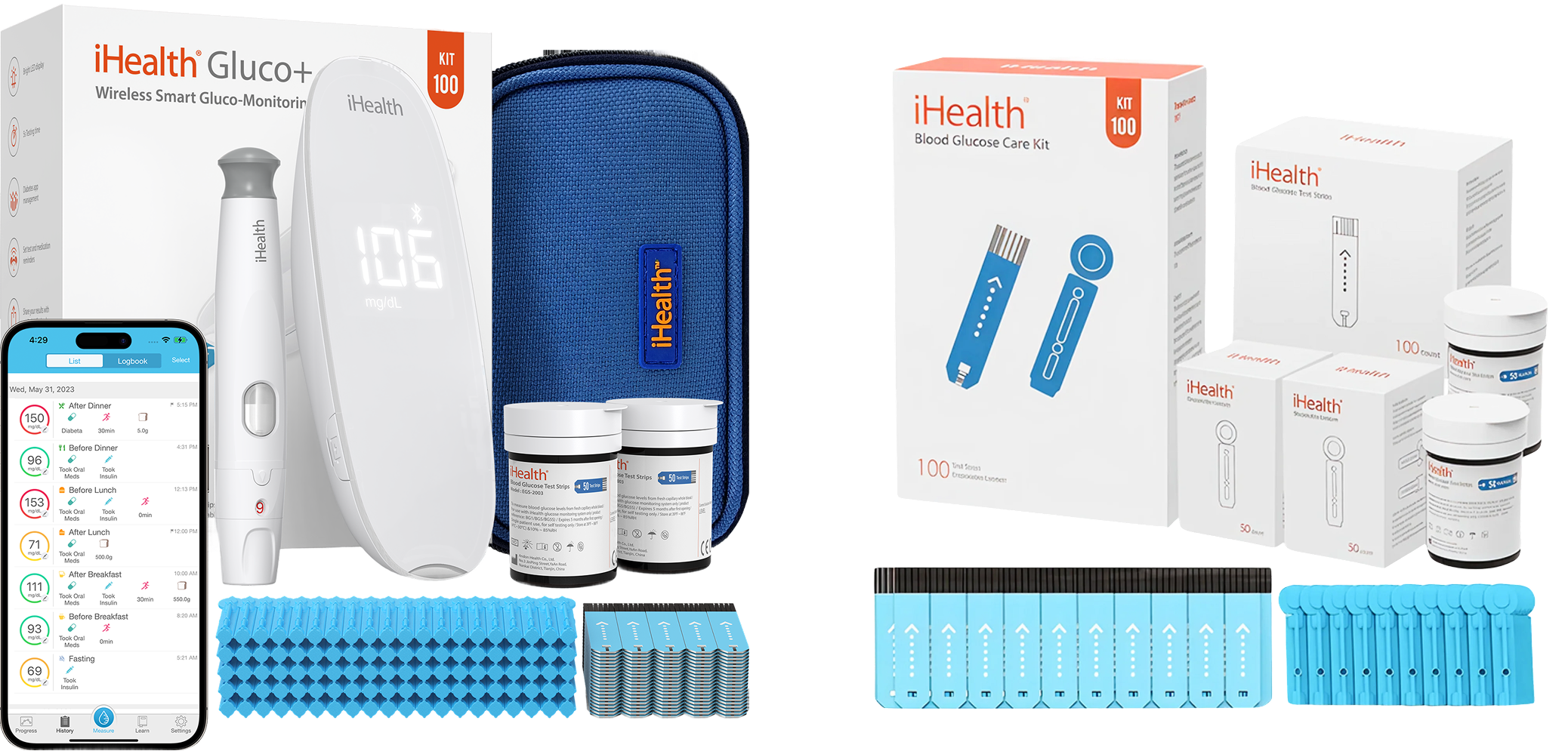 iHealth Gluco+ Wireless Smart Glucose Monitor