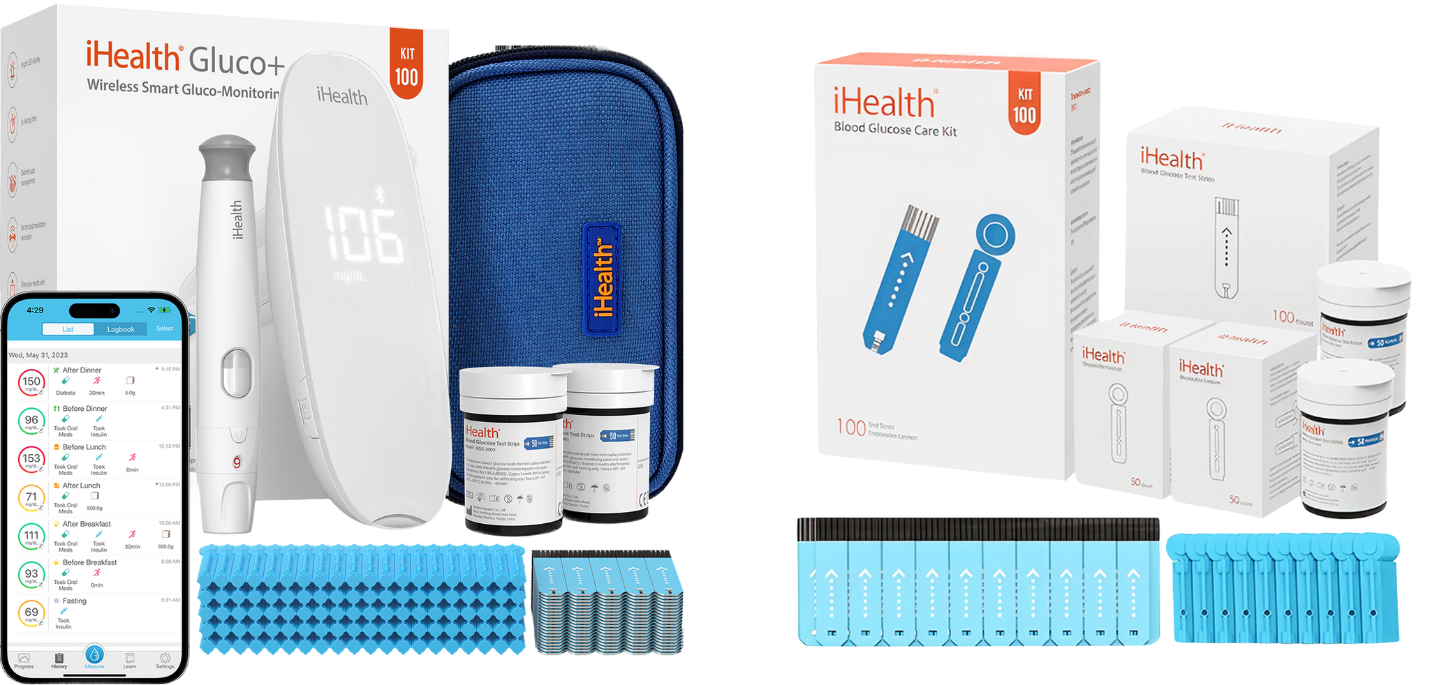 iHealth Gluco+ Wireless Smart Glucose Monitor