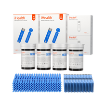 Load image into Gallery viewer, iHealth Blood Glucose Test Strips Kit
