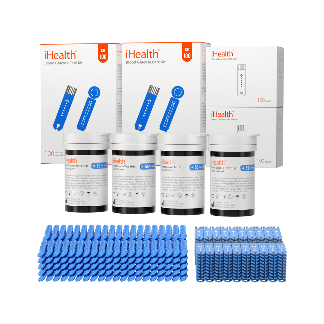 iHealth Blood Glucose Test Strips Kit