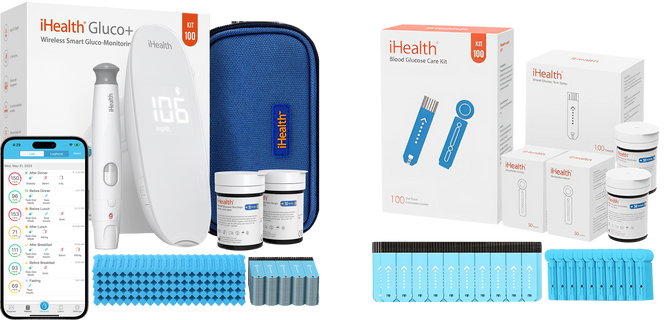 iHealth Gluco+ Wireless Smart Glucose Monitor
