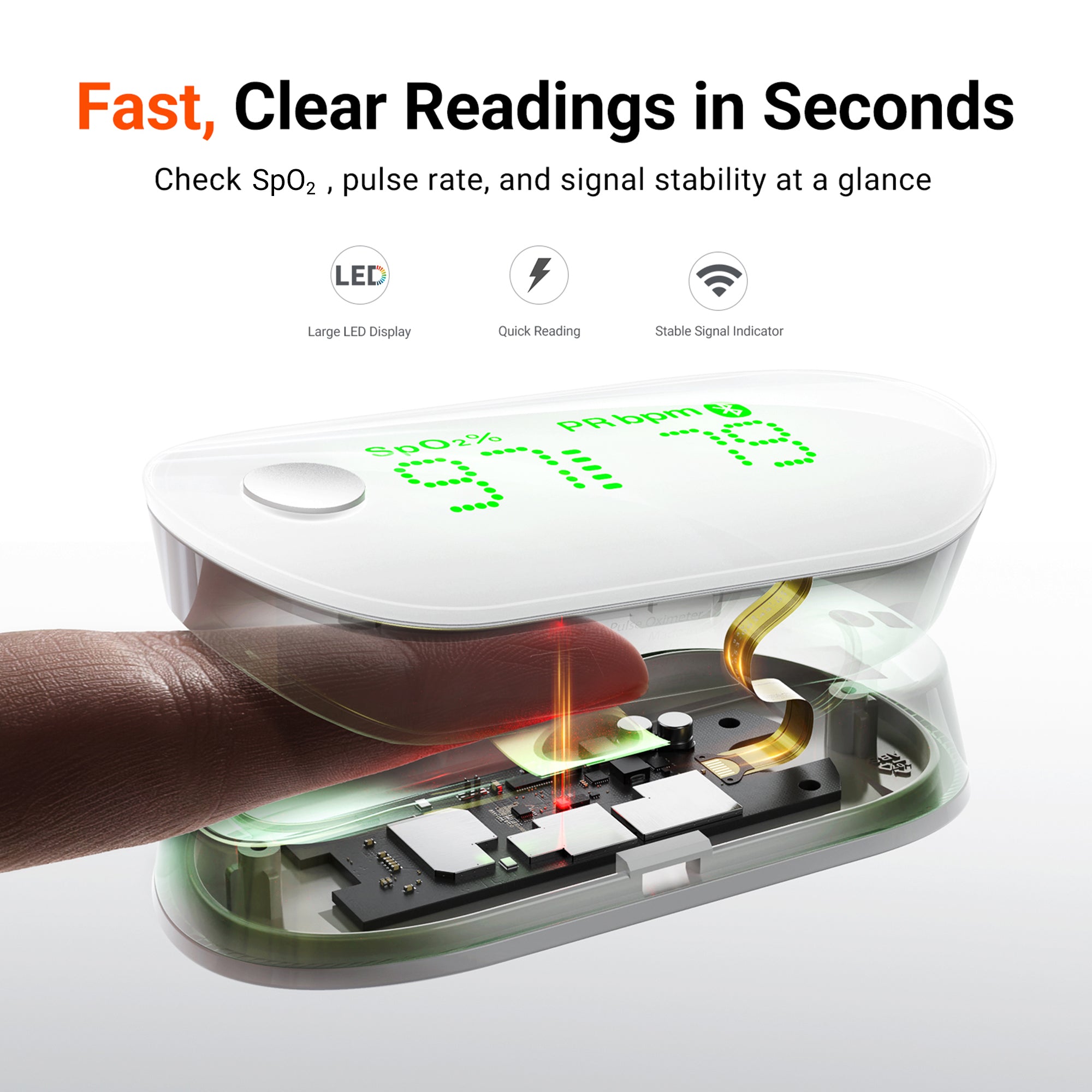 Livocare Wireless Pulse Oximeter