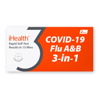 iHealth Flu A&B/COVID-19 3-in-1 Rapid Test