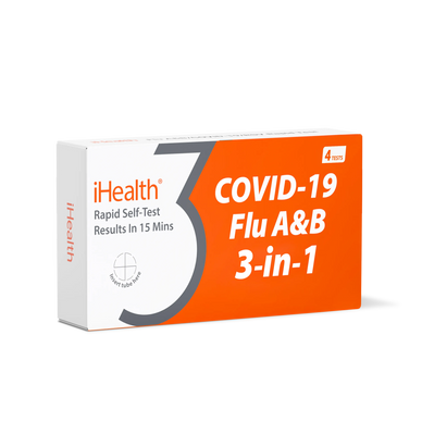iHealth Flu A&B/COVID-19 3-in-1 Rapid Test