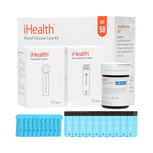 Load image into Gallery viewer, iHealth Blood Glucose Test Strips Kit

