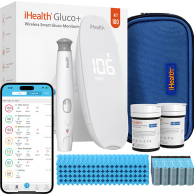 iHealth Gluco+ Wireless Smart Glucose Monitor