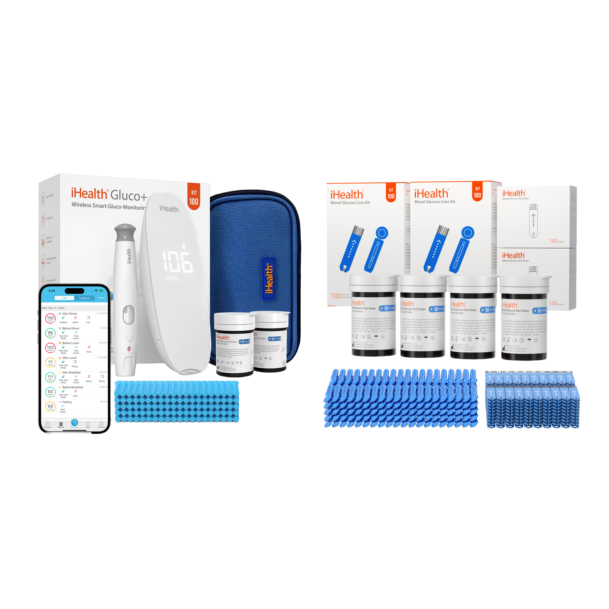 iHealth Gluco+ Wireless Smart Glucose Monitor