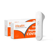 Load image into Gallery viewer, COVID-19 Family Pack (10 Tests) and No-Touch Thermometer Bundle
