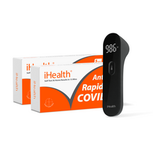 Load image into Gallery viewer, COVID-19 Family Pack (10 Tests) and No-Touch Thermometer Bundle
