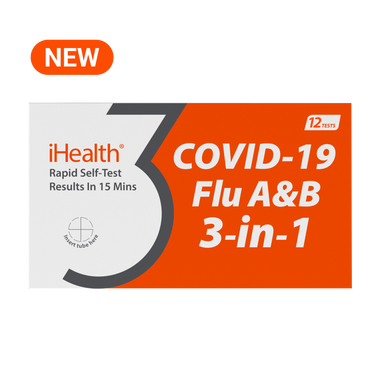 iHealth Flu A&B/COVID-19 3-in-1 Rapid Test