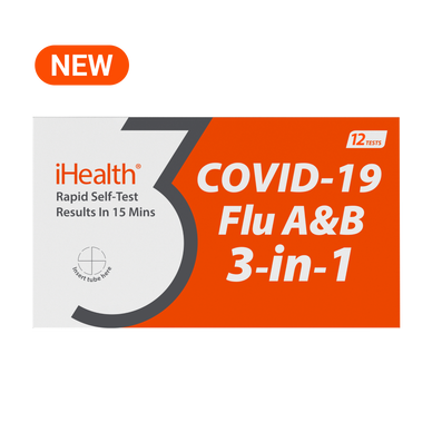iHealth Flu A&B/COVID-19 3-in-1 Rapid Test