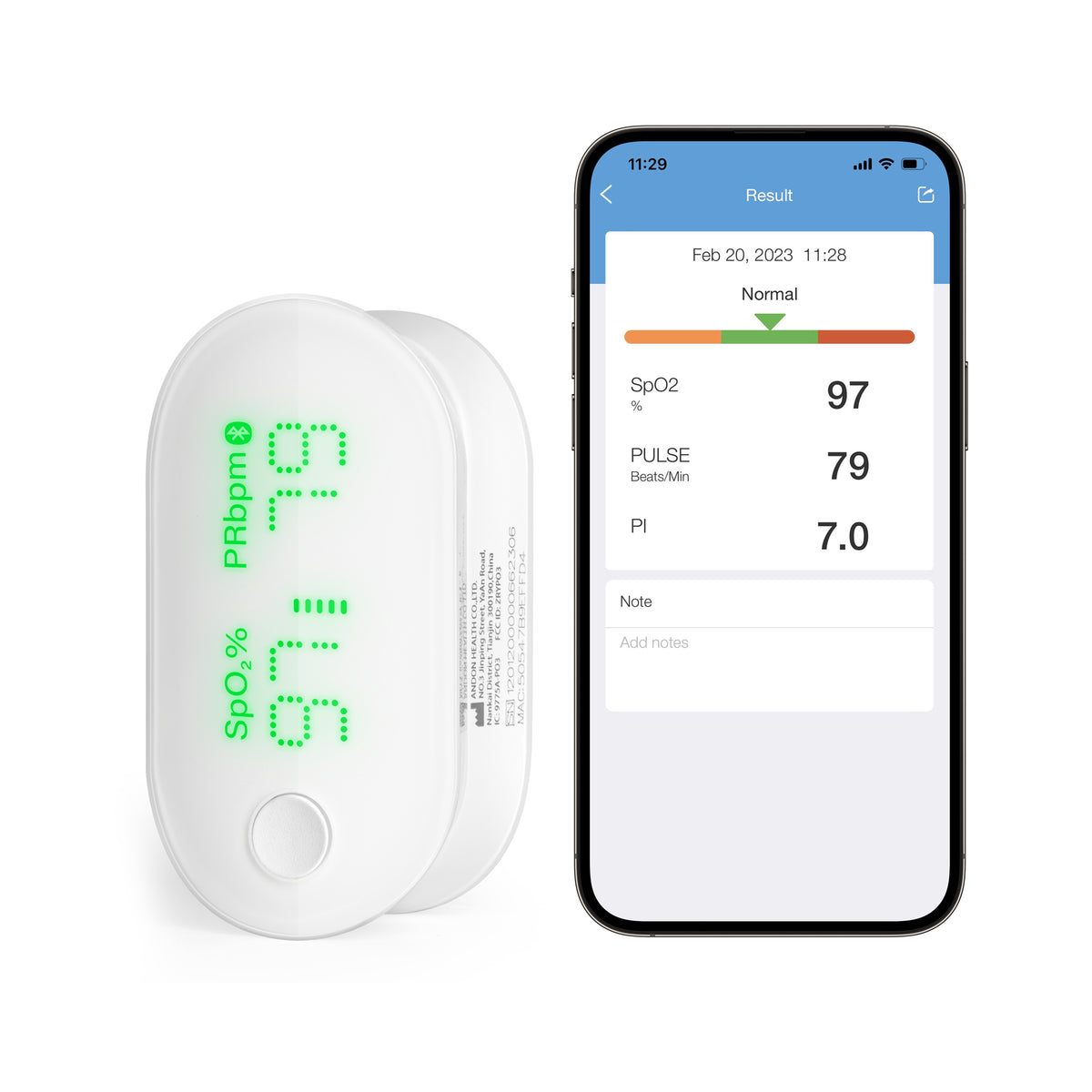 Livocare Wireless Pulse Oximeter