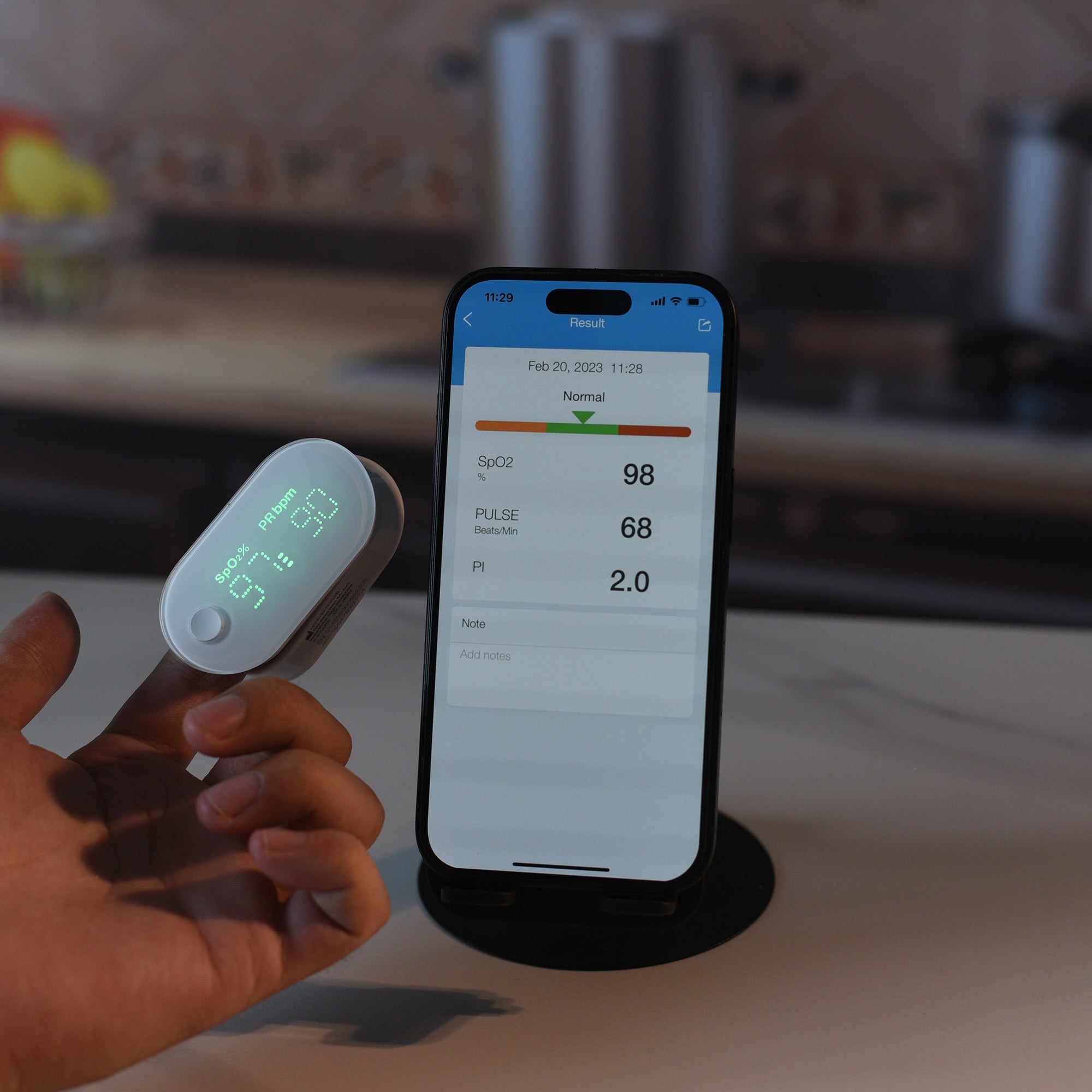 Livocare Wireless Pulse Oximeter