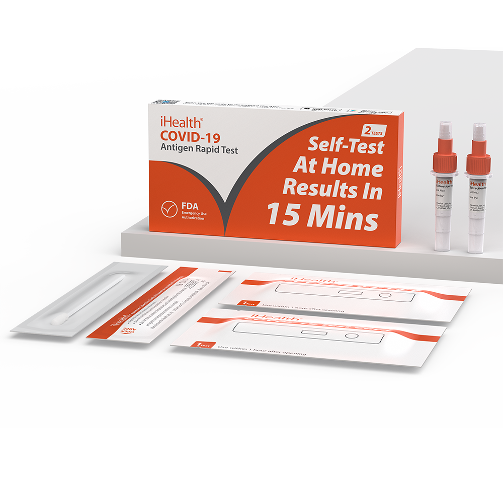 iHealth COVID-19 Antigen Rapid Test (Carton)