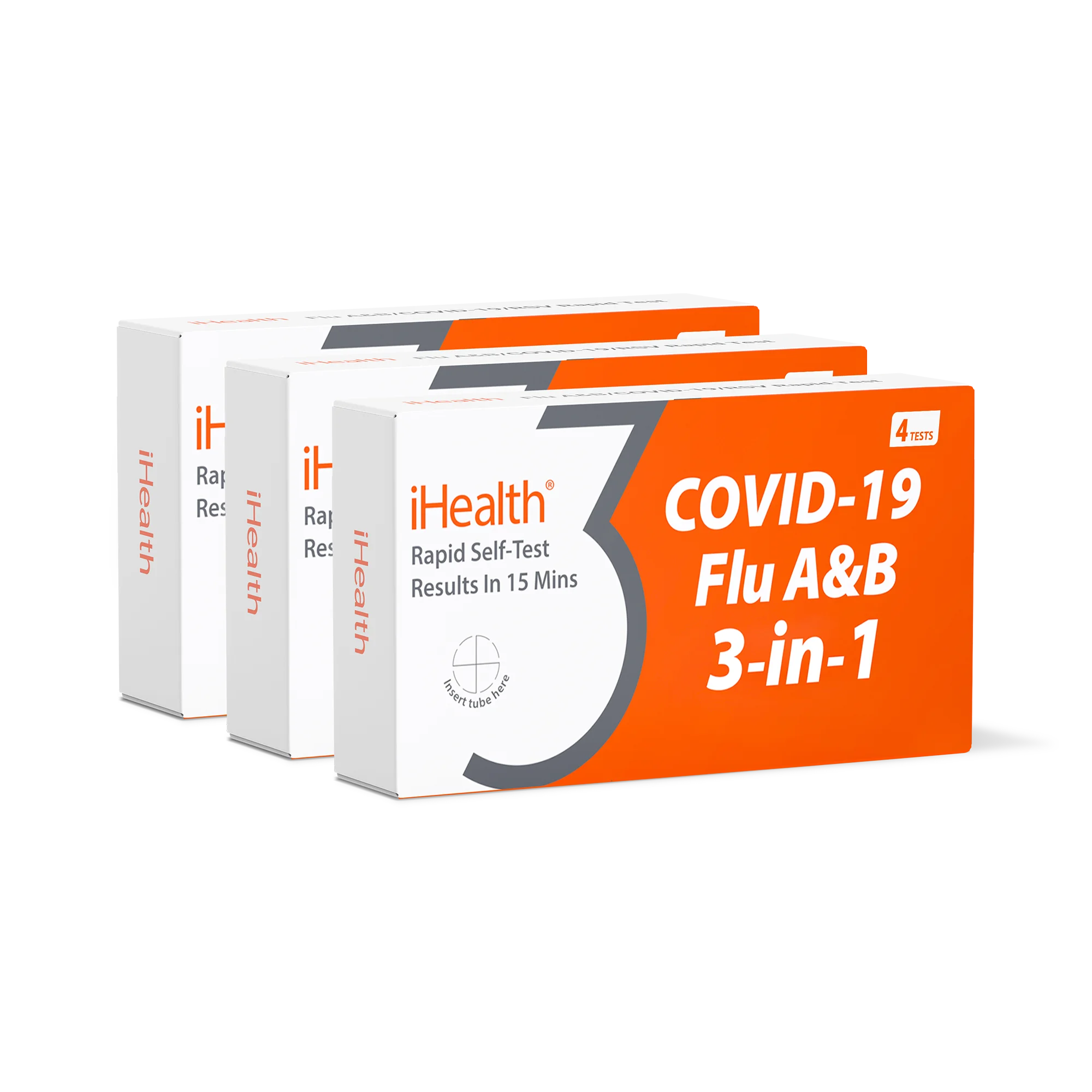iHealth Flu A&B/COVID-19 3-in-1 Rapid Test