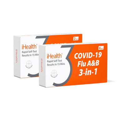 iHealth Flu A&B/COVID-19 3-in-1 Rapid Test
