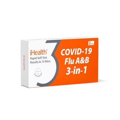 iHealth Flu A&B/COVID-19 3-in-1 Rapid Test