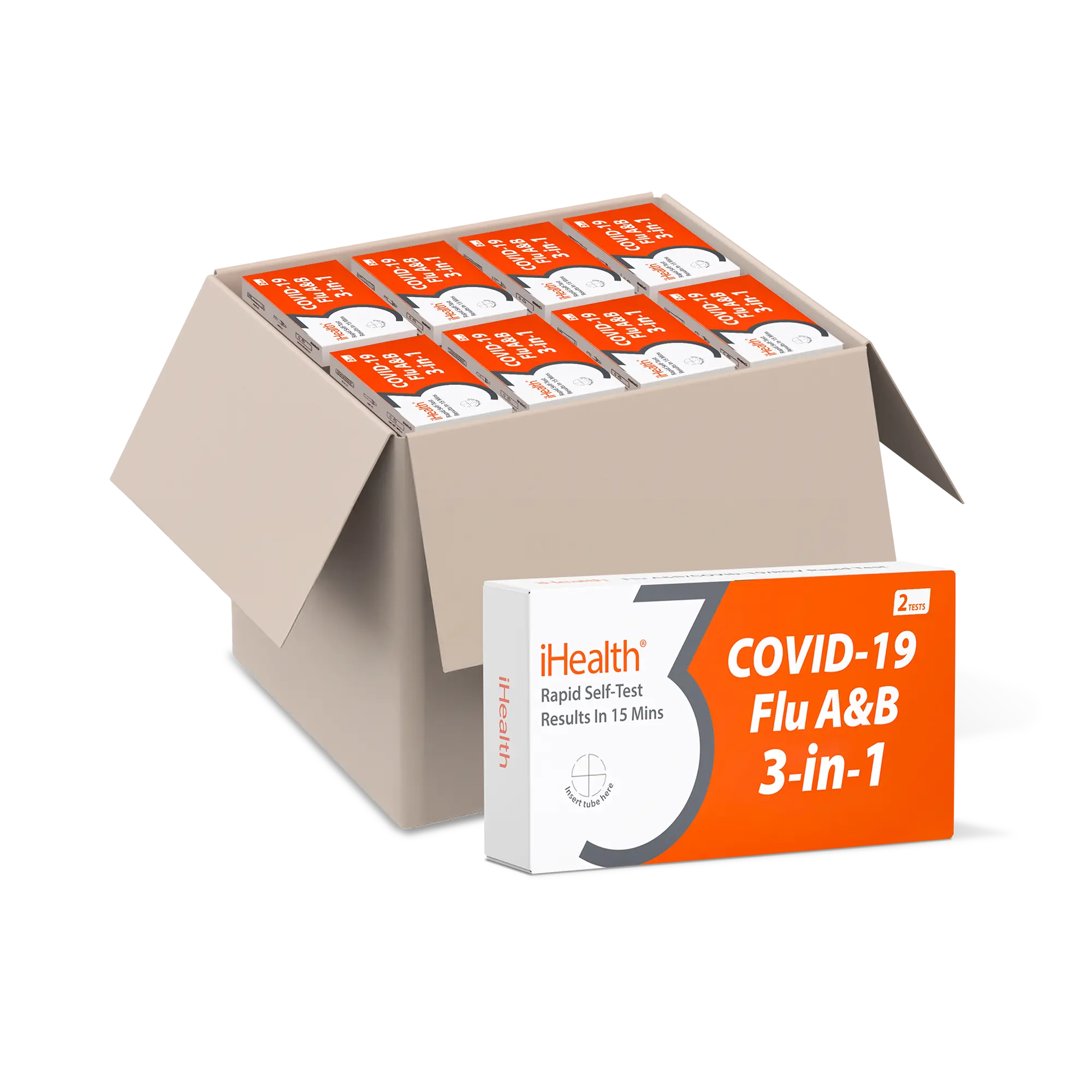 iHealth Flu A&B/COVID-19 3-in-1 Rapid Test