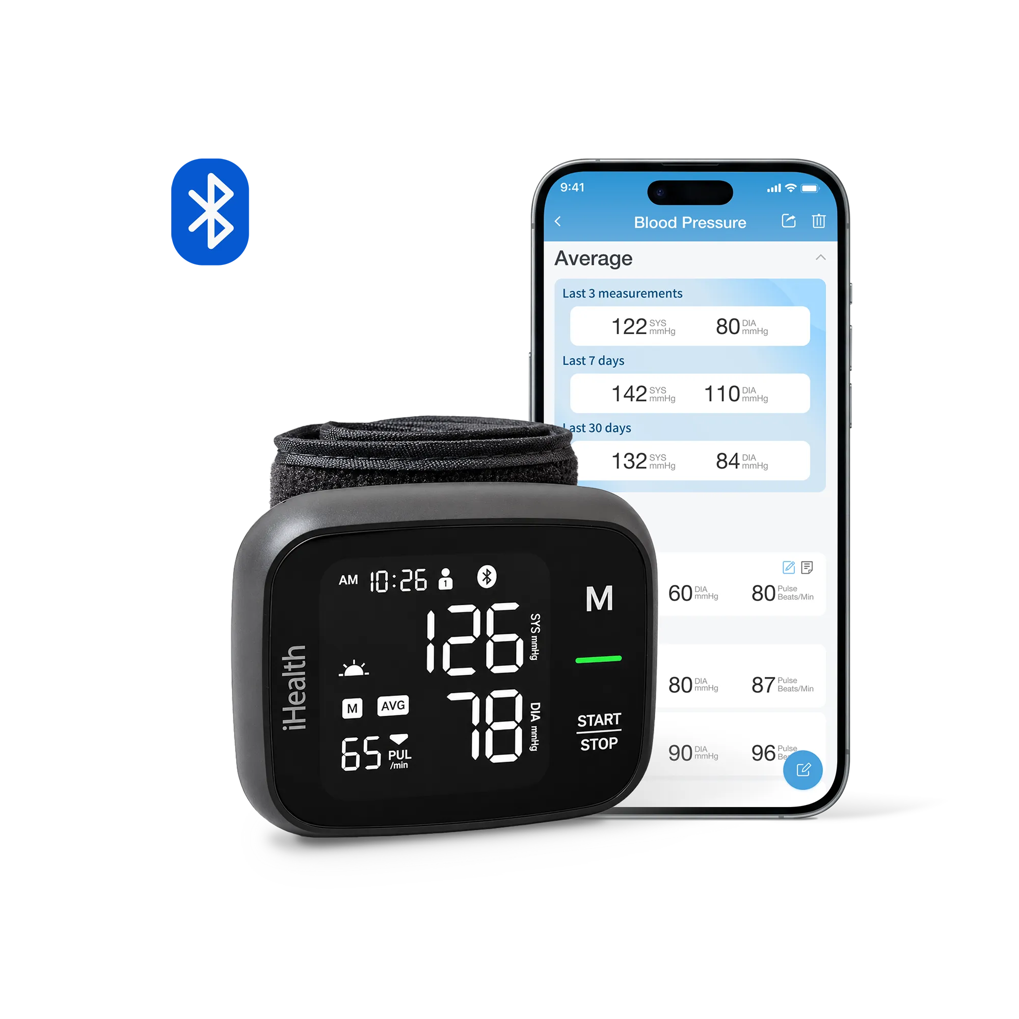 iHealth Pulse Wrist Blood Pressure Monitor