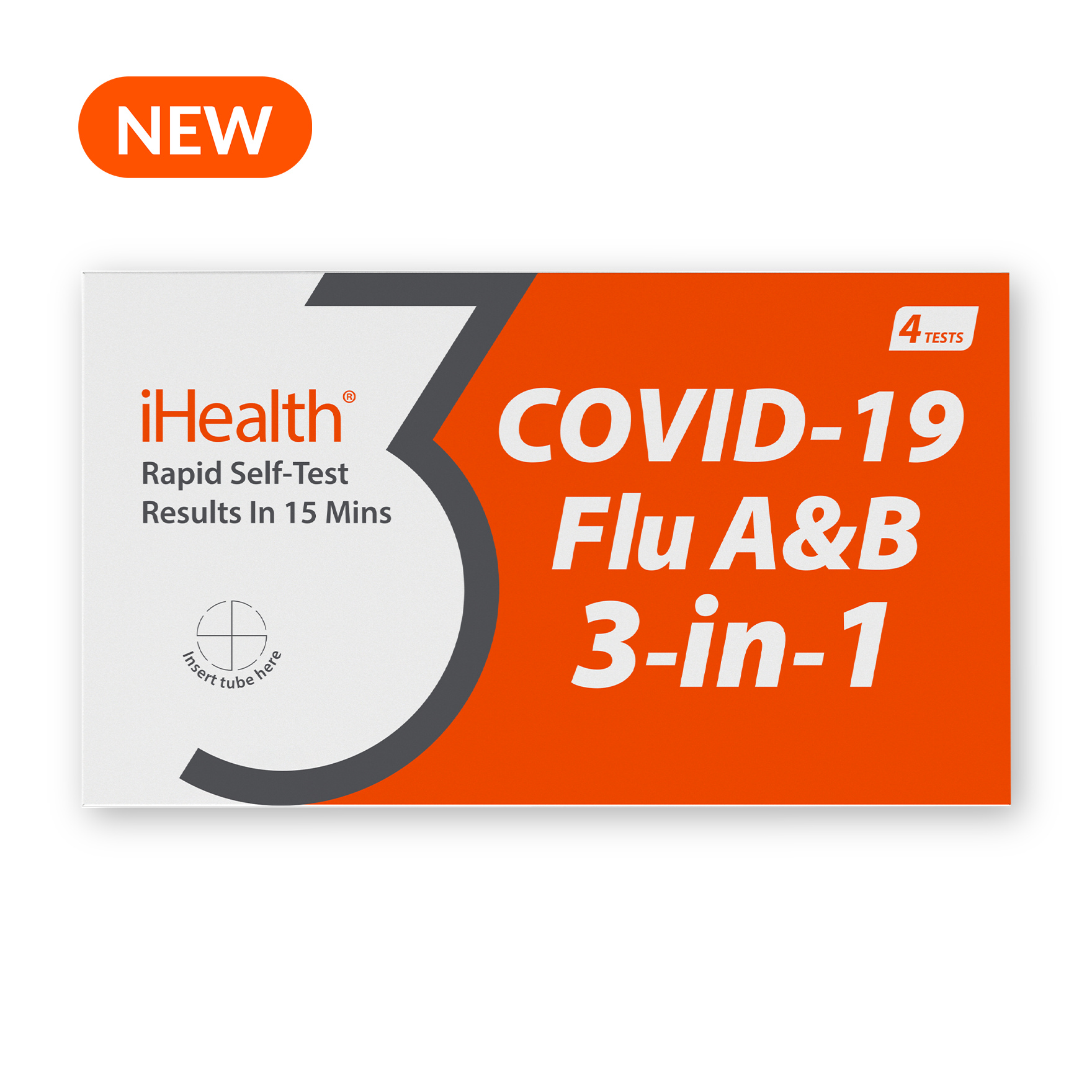 iHealth Flu A&B/COVID-19 3-in-1 Rapid Test