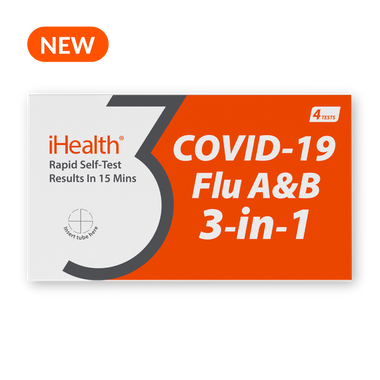 iHealth Flu A&B/COVID-19 3-in-1 Rapid Test