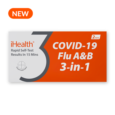 iHealth Flu A&B/COVID-19 3-in-1 Rapid Test