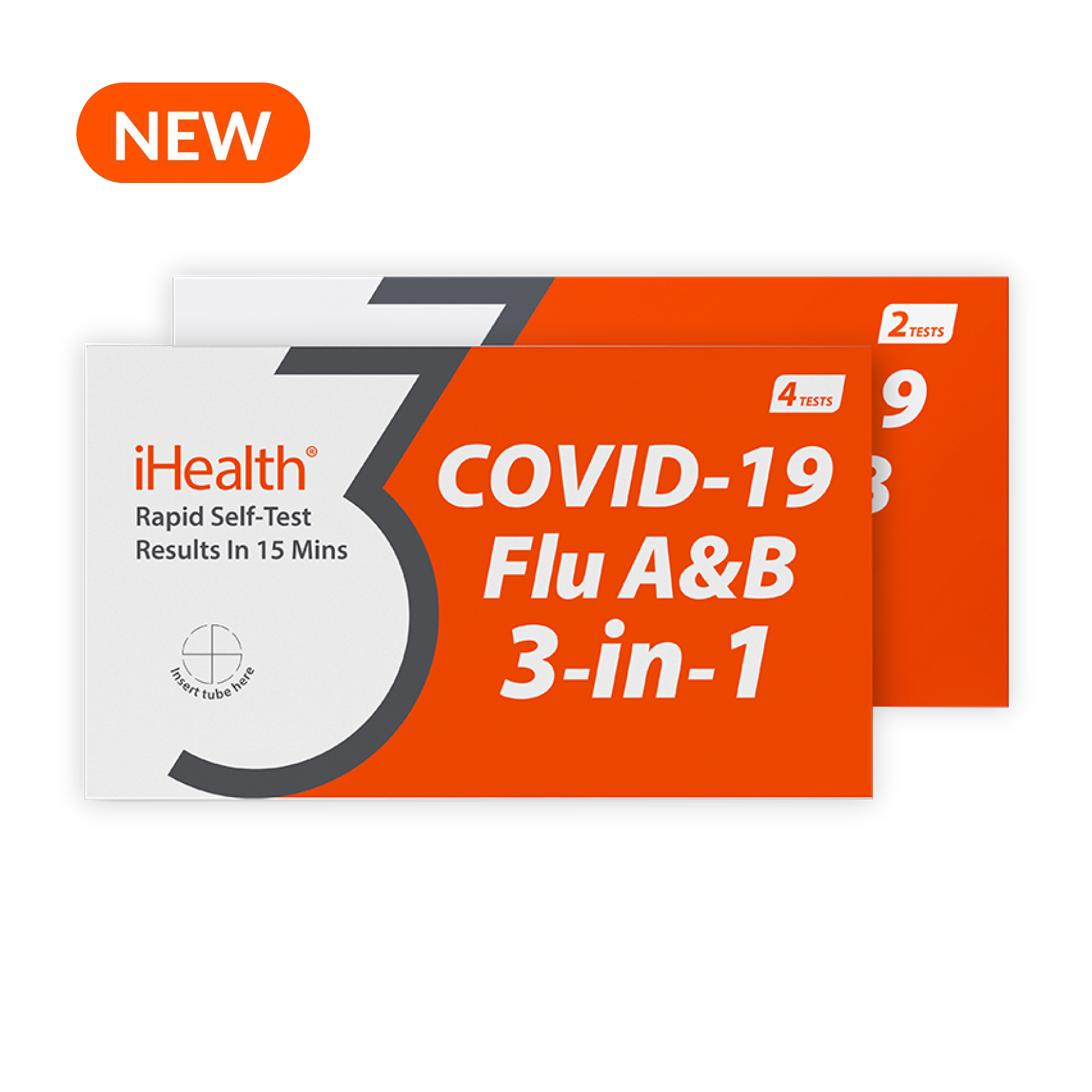 iHealth Flu A&B/COVID-19 3-in-1 Rapid Test