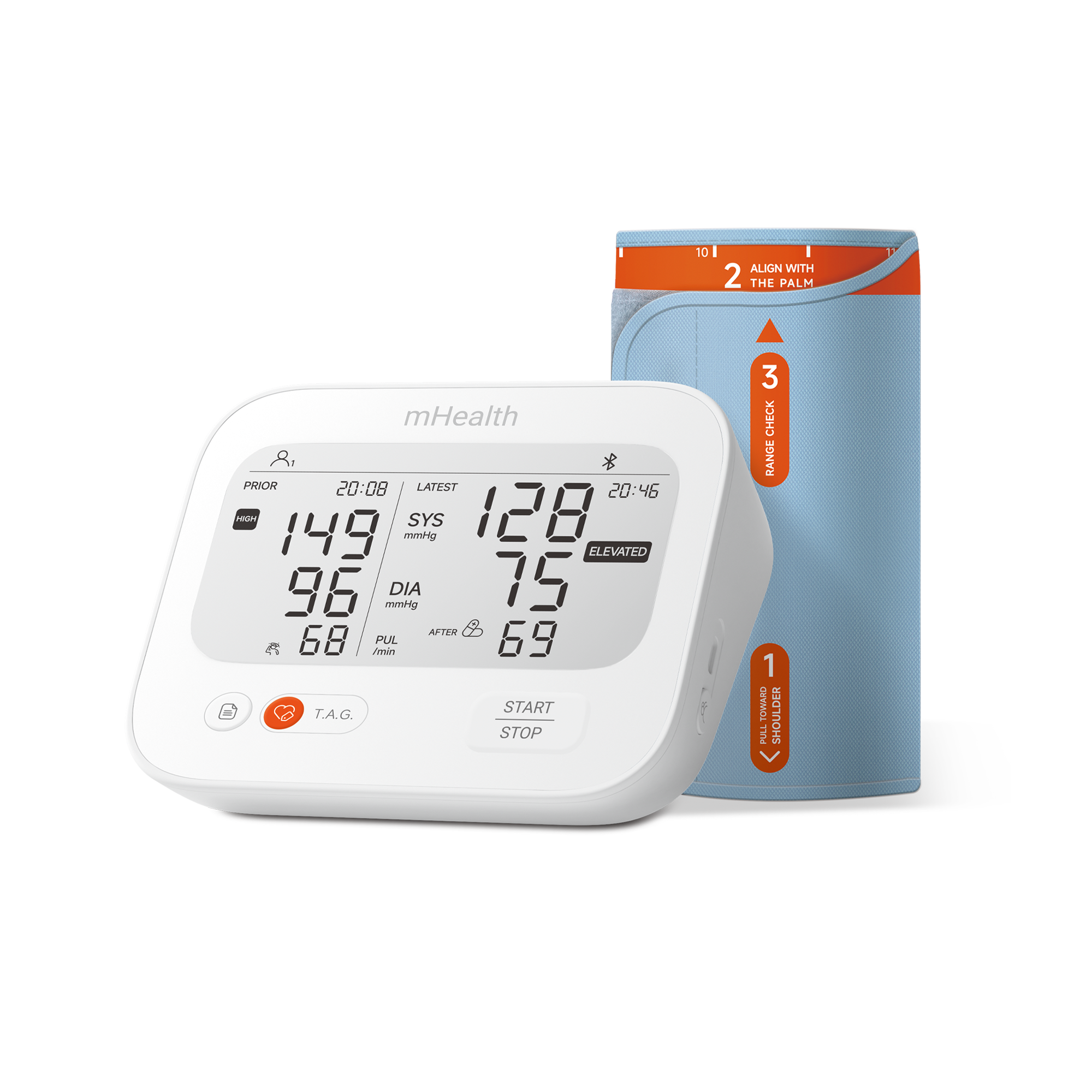 mHealth Connected Blood Pressure Monitor