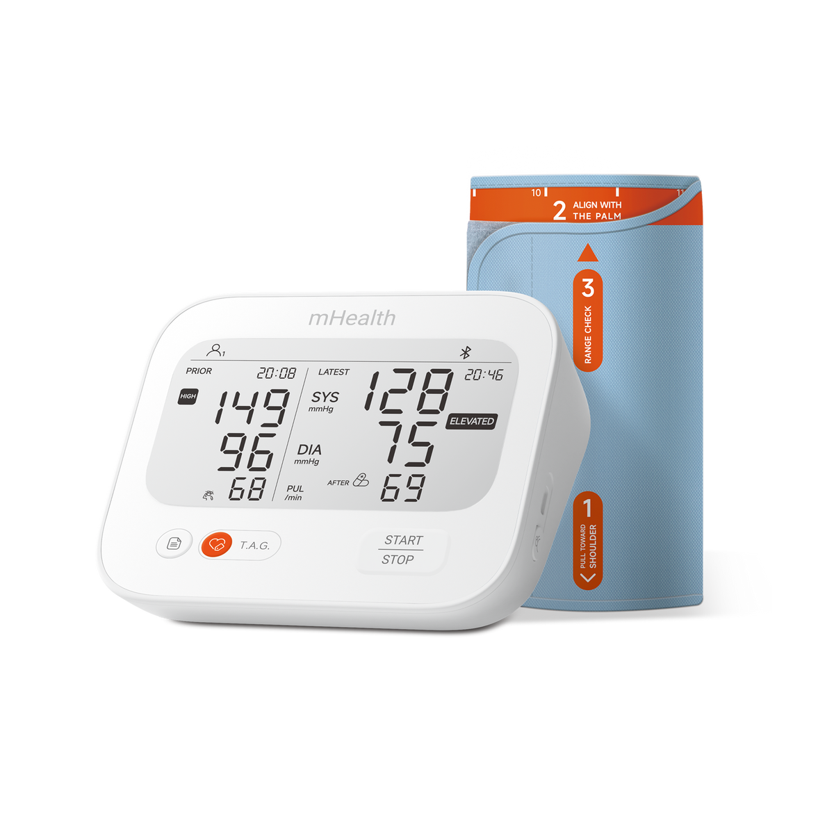 mHealth Connected Blood Pressure Monitor