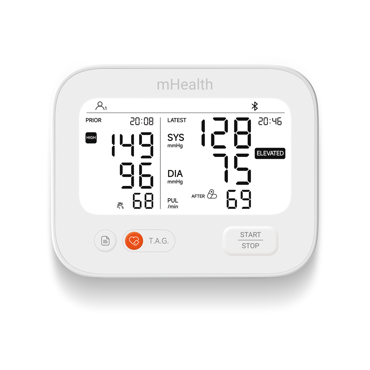 mHealth Connected Blood Pressure Monitor