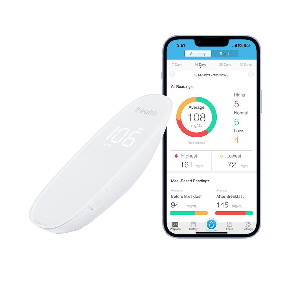 iHealth Gluco+ Wireless Smart Glucose Meter