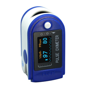 iHealth wired fingertip pulse oximeter front view