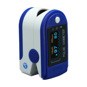 iHealth wired fingertip pulse oximeter side view